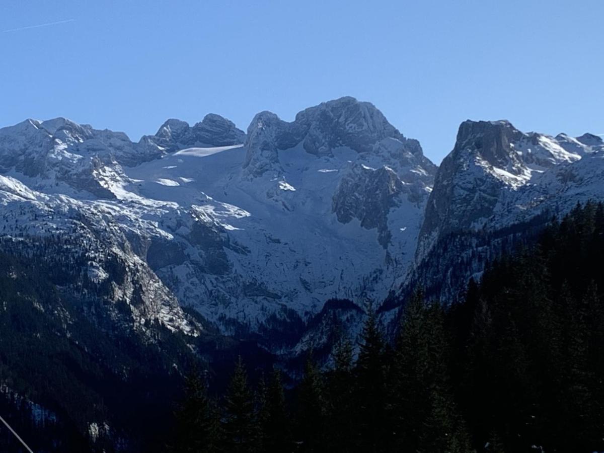 Ferienwohnung Dachstein Mountainview Gosau Exterior foto