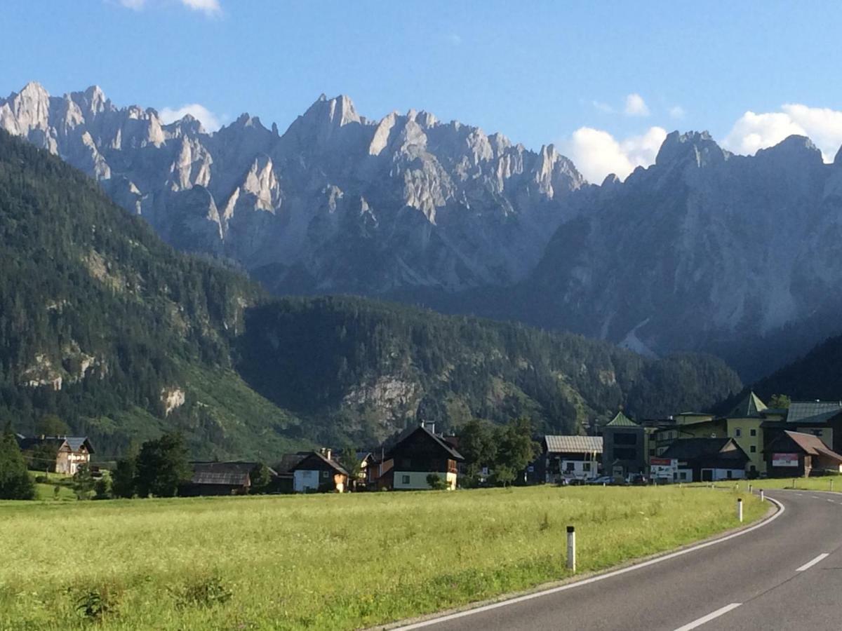 Ferienwohnung Dachstein Mountainview Gosau Exterior foto