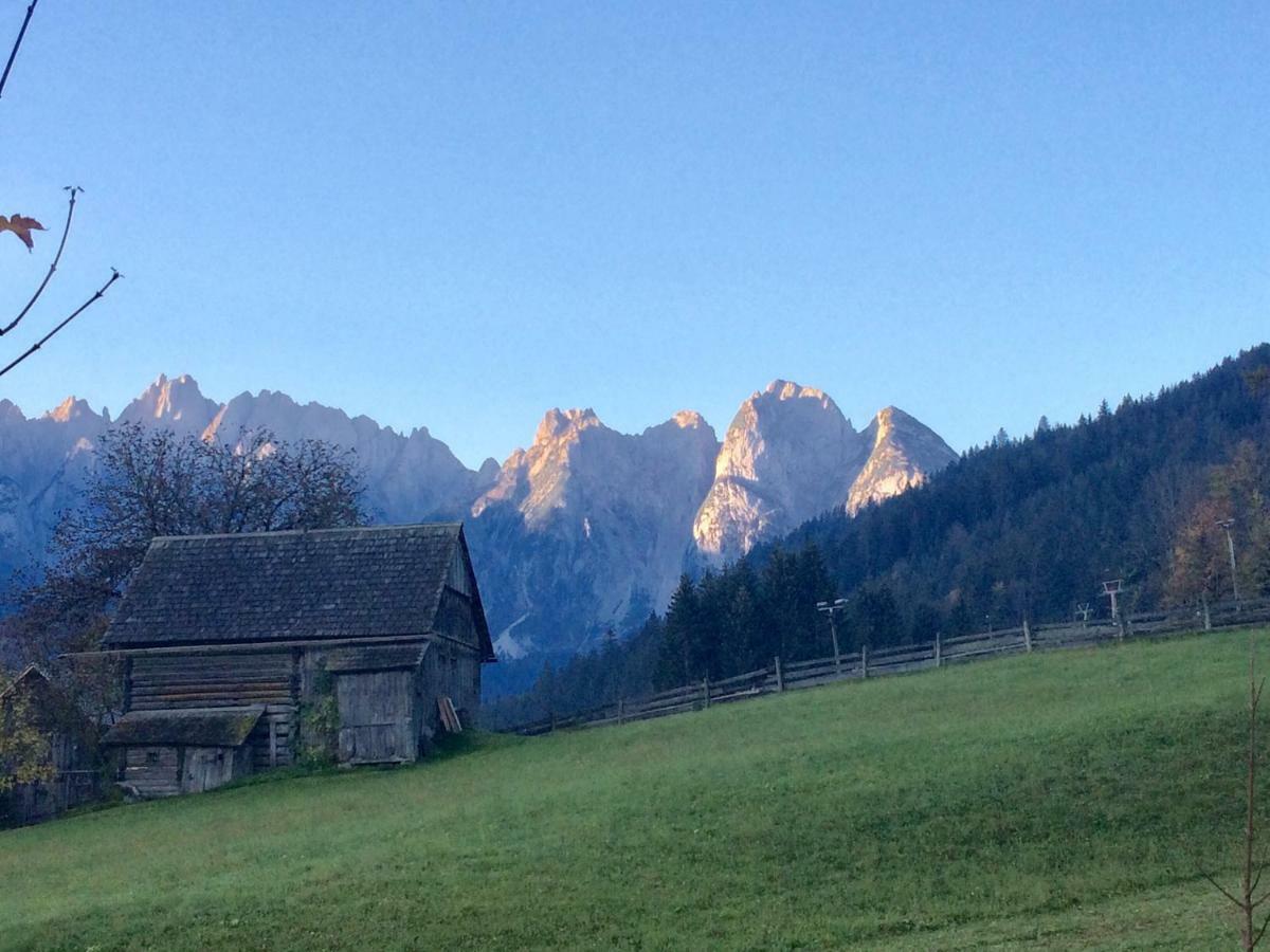 Ferienwohnung Dachstein Mountainview Gosau Exterior foto