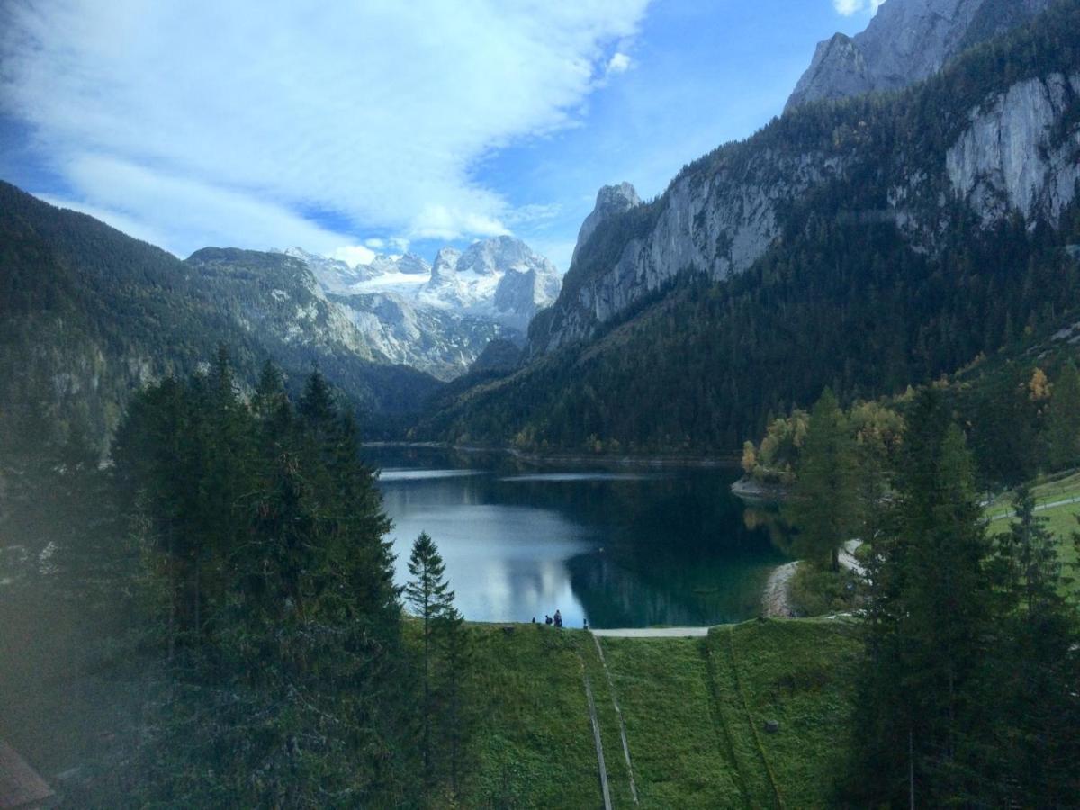 Ferienwohnung Dachstein Mountainview Gosau Exterior foto